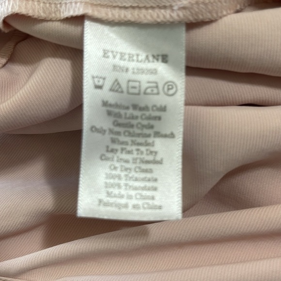 Everlane Pink Wrap Sundress V nevk Neck Mini dusty pink 8 - Picture 5 of 5